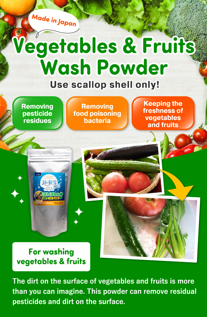 Vegetables & Fruits Wash Powder