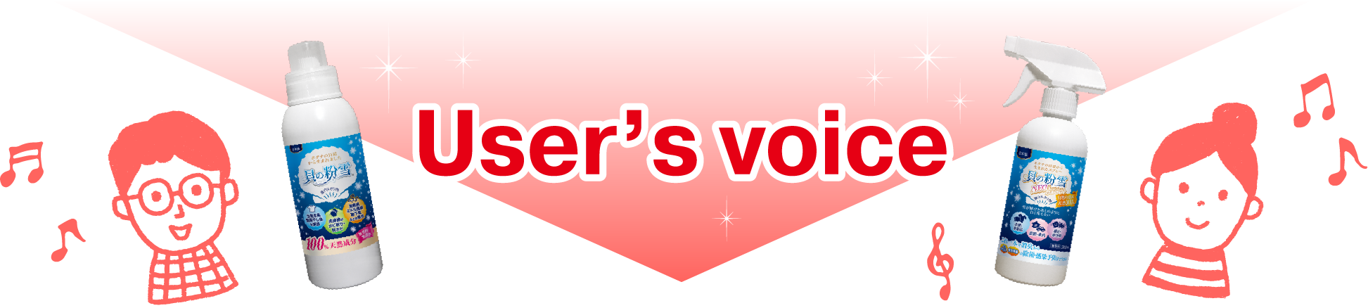 User’s voice